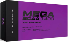 MEGA BCAA 1400 - 120 KAPSLÍ 